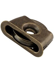 Wrought Steel Press-Fit Sash Pulley - 2-Inch Diameter Wheel